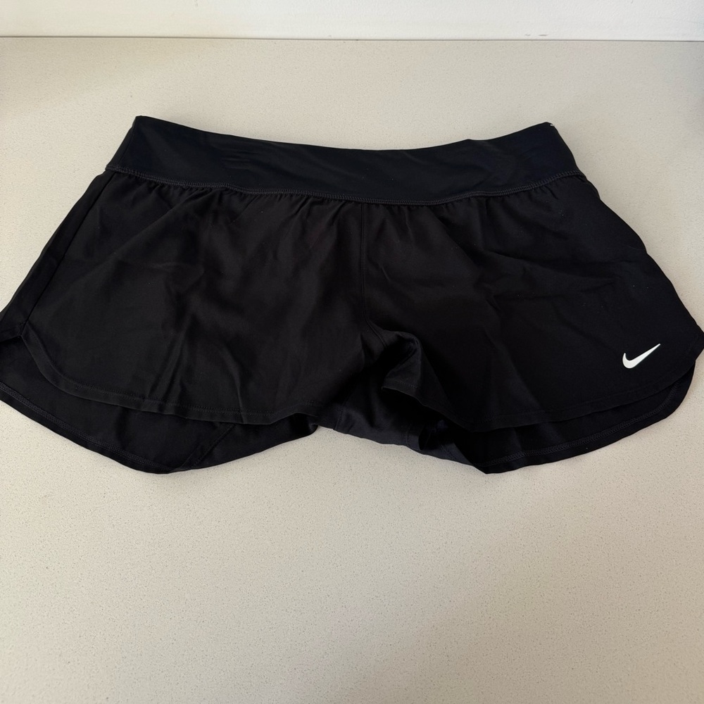 NWT Nike Essentials Swim Boardskirt Women's XL NESS9201DS Black